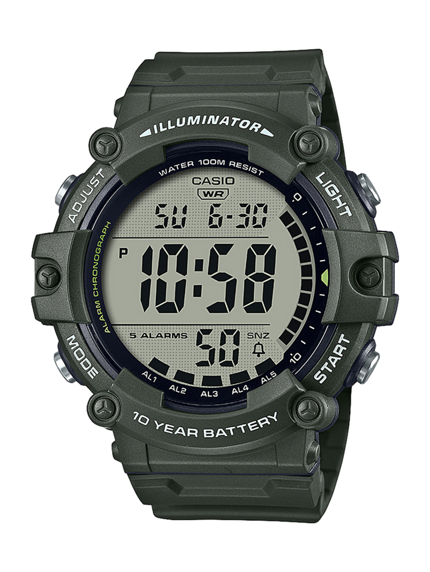 Casio AE1500WHX-3A Digital Men's Watch