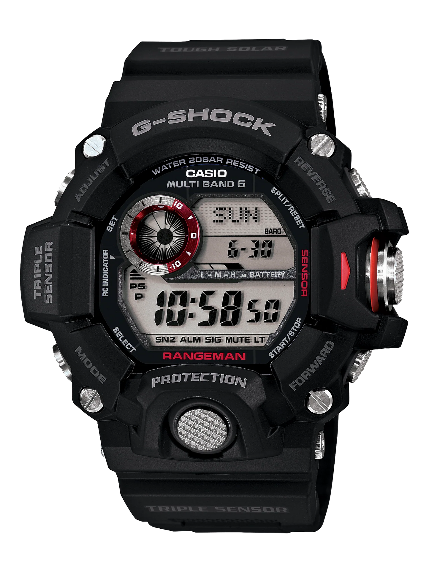 Casio G-shock Rangeman Triple Sensor GW9400-1D