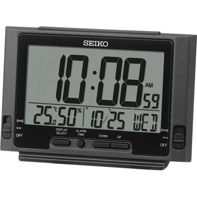 Seiko Digital Alarm Clock QHL095-K