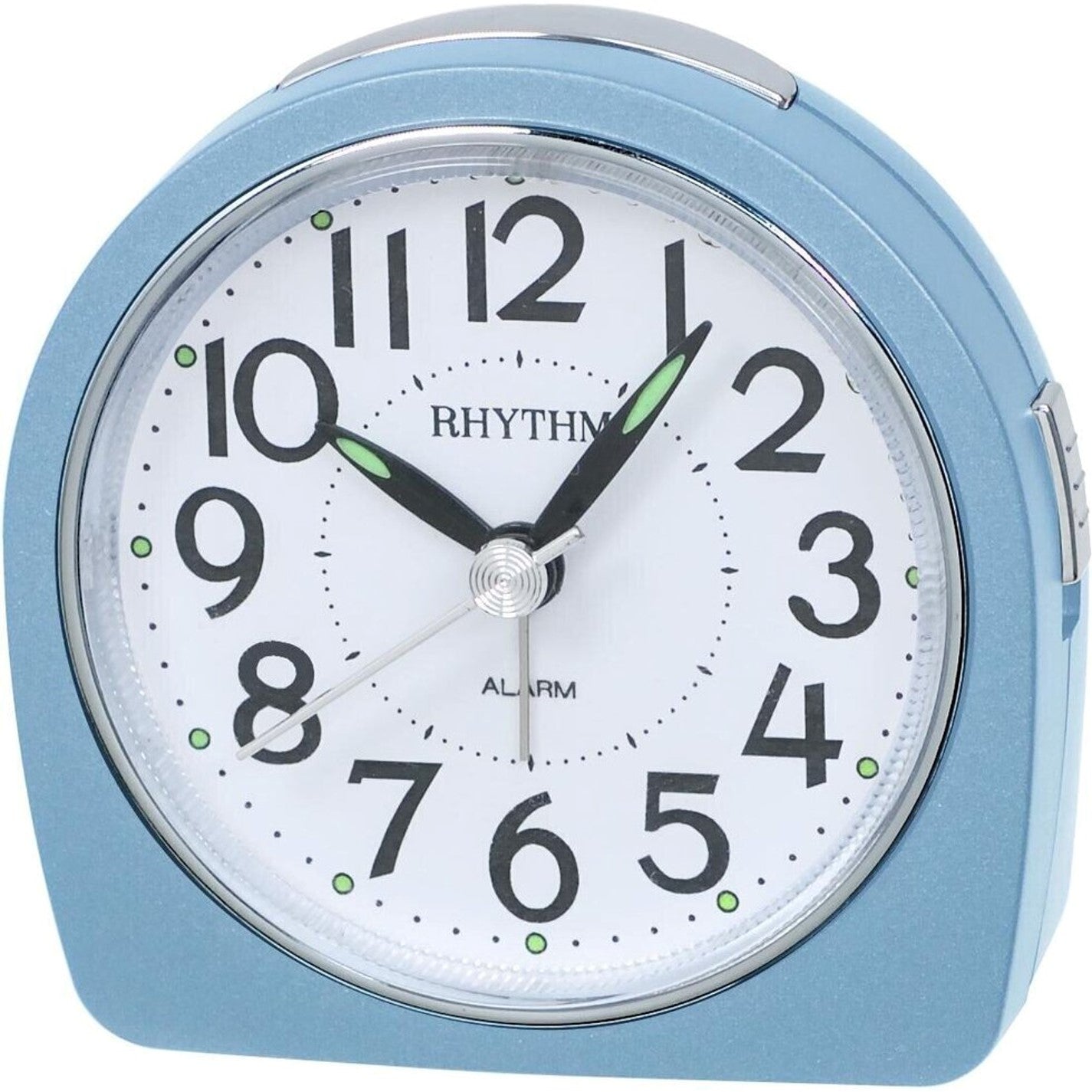 Rhythm alarm clock blue CRE864NR04