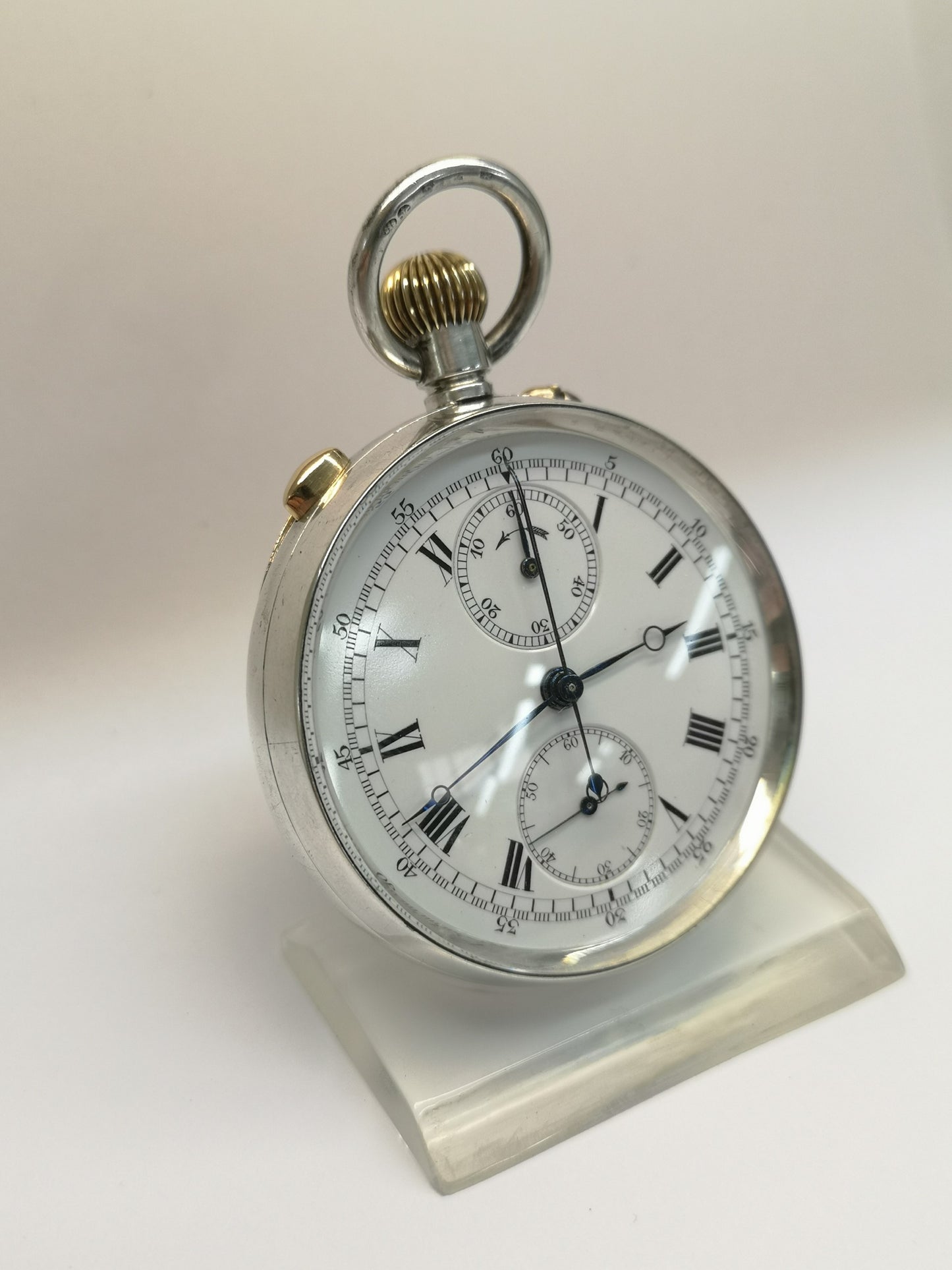 Swiss Rattrapante Pocket Watch No 1