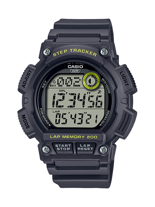 Casio Digital Runners Watch WS2100H-8A Dark Grey