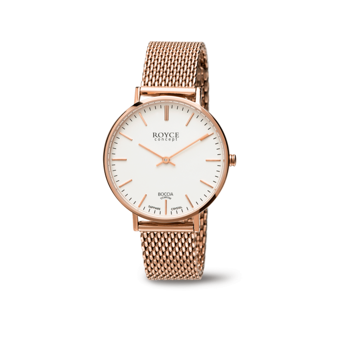 Ladies Rose Gold Titanium Watch 3590-09