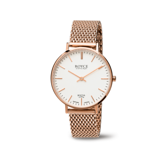 Ladies Rose Gold Titanium Watch 3590-09