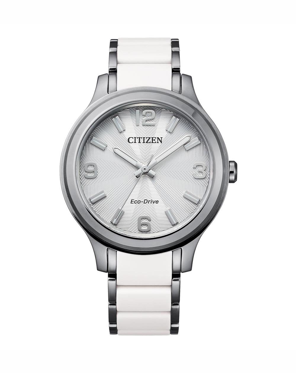 Citizen Ladies White Eco-Drive FE7071-84A