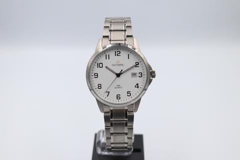 OLYMPIC TITANIUM GENTS WHITE DIAL 12 INDEX DIAL 50M 26039