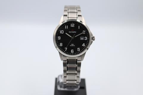OLYMPIC TITANIUM GENTS BLACK DIAL DIAL 50M 26539
