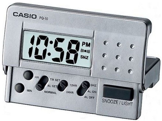 Casio Alarm Clock PQ10D-8