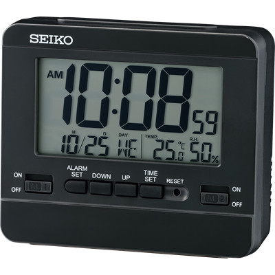 Seiko Digital Alarm Clock QHL086-K