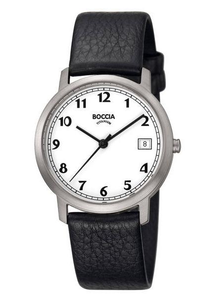 BOCCIA TITANIUM LEATHER STRAP 3617-01
