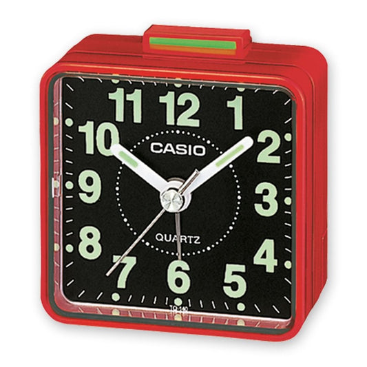 Casio Alarm Clock Red TQ140-4D