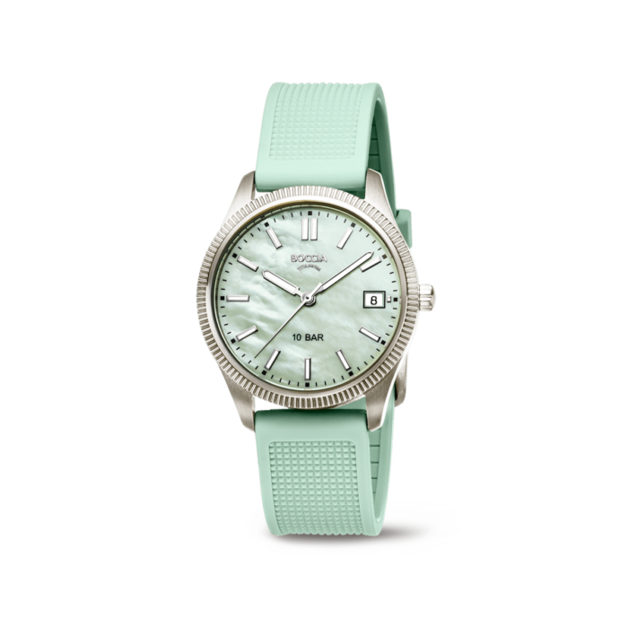 Boccia Women's Green Titanium Watch 3356-02