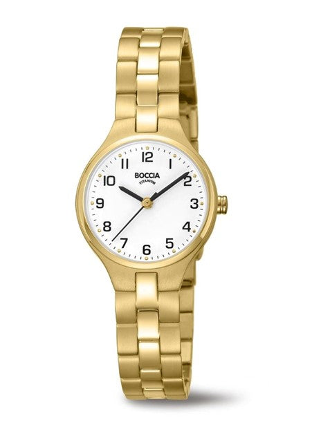 Boccia Ladies Gold Watch 3330 03B