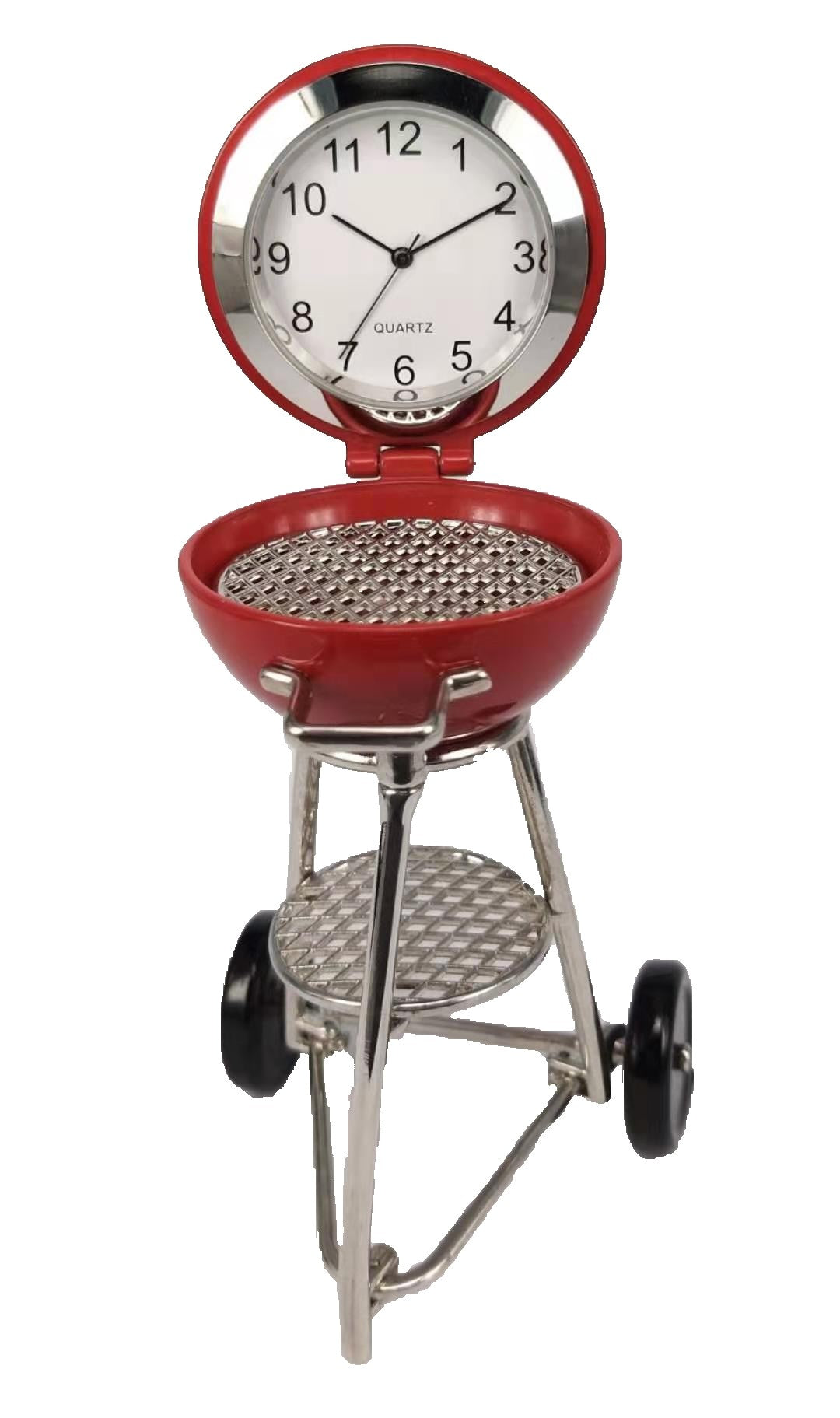 Collectable Clocks - Portable BBQ 3637RD