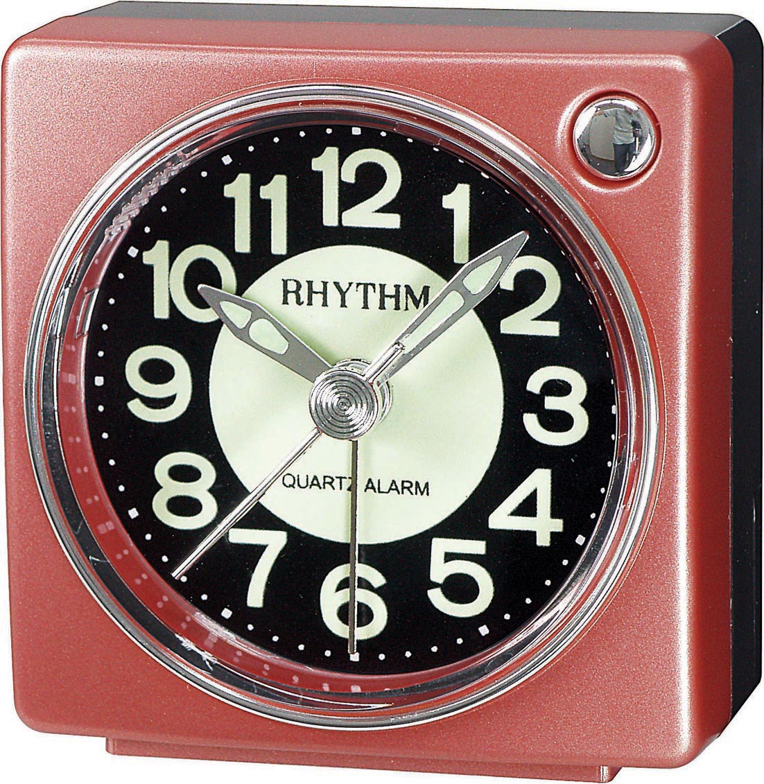 Rhythm alarm clock red CRE823NR01