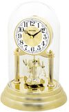 Rhythm anniversary clock gold CRG120NR18