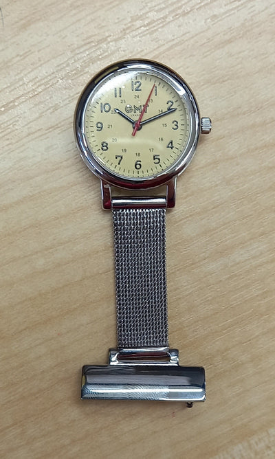 GMT Nurses Watch Silver GN001