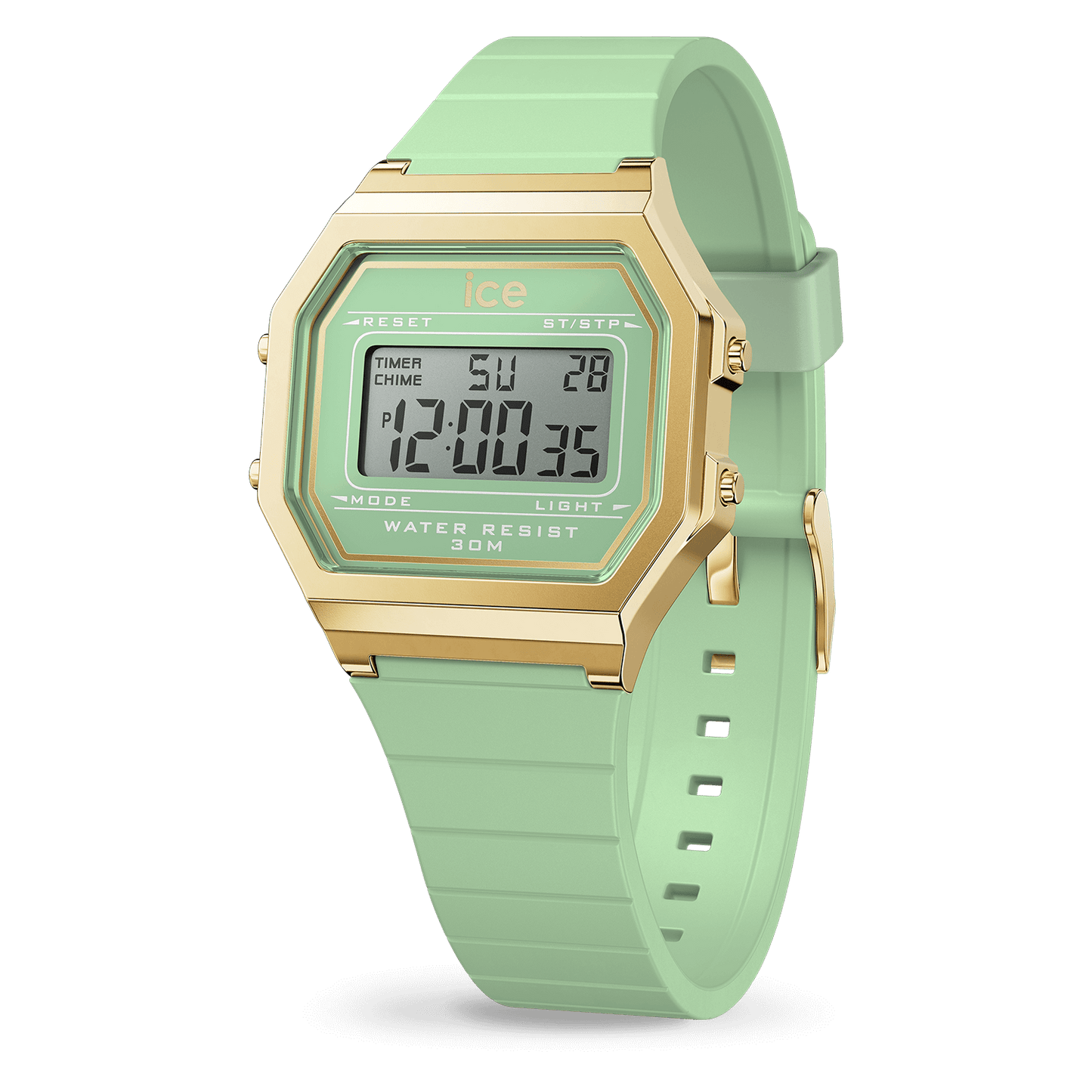 Ice Digital Retro Lagoon Green Gold 022060