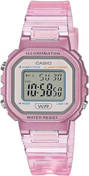 Casio Digital Pink Watch LA20WHS-4A