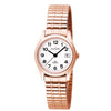 Olympic Ladies Rose Gold Round Expandable Watch 53034