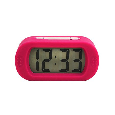 Olympic Jelly Alarm Clock - Hot Pink