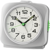 Seiko Silver Alarm Clock QHE194-S