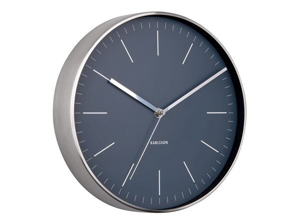 Karlsson Minimal Wall Clock - Night Blue KA5732BL