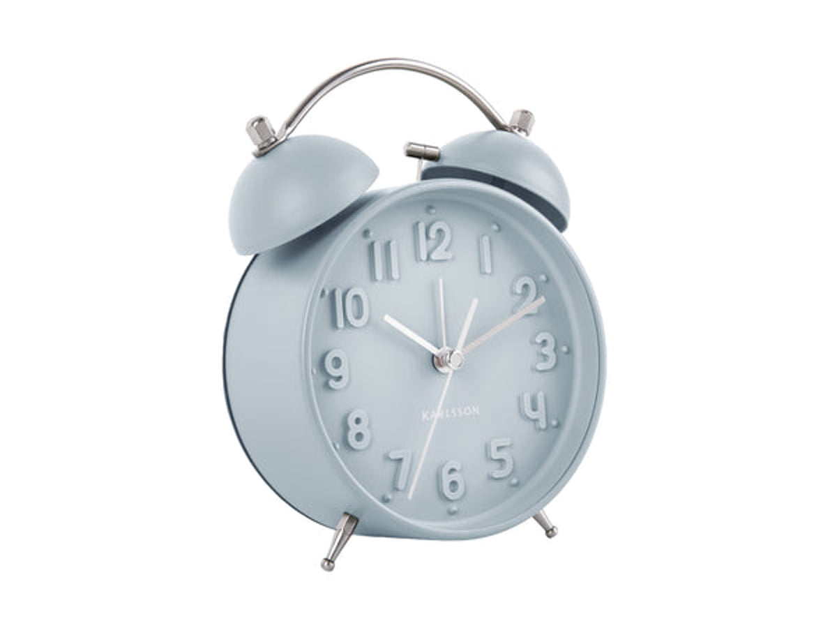 Karlsson Iconic Alarm Clock - Light Blue KA5784LB
