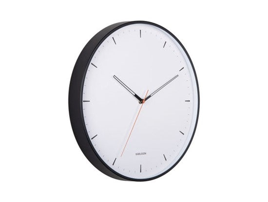 Karlsson Calm Wall Clock - Black KA5940BK