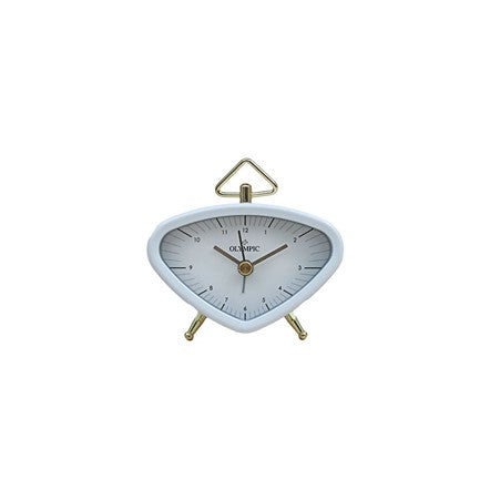 Olympic Mini White Alarm Clock OC-TR02