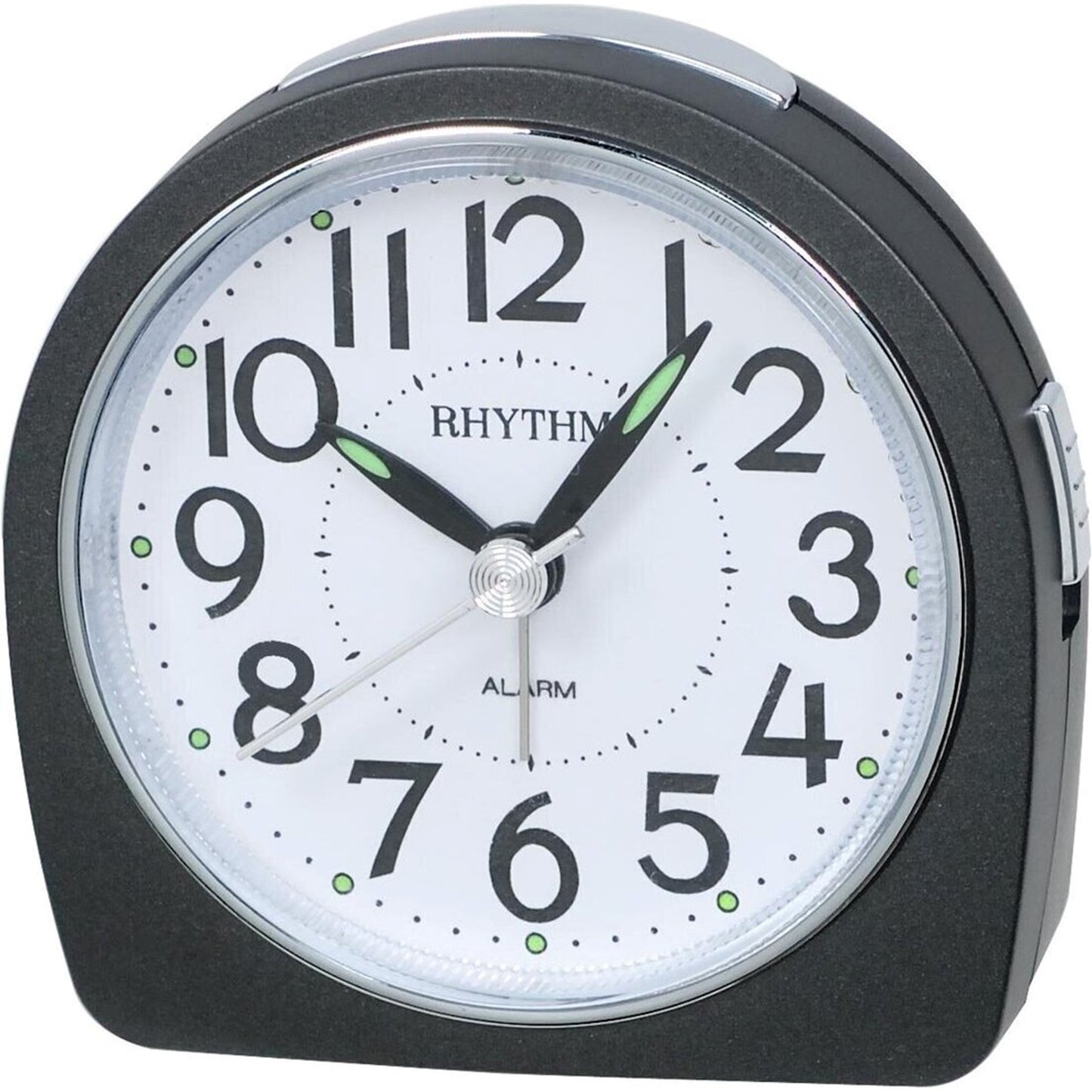 Rhythm alarm clock black CRE864NR02