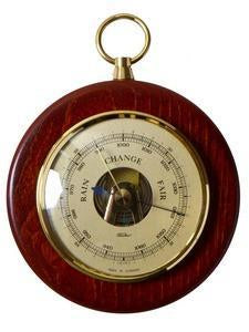 Fischer Barometer Mahogany 1366R-22