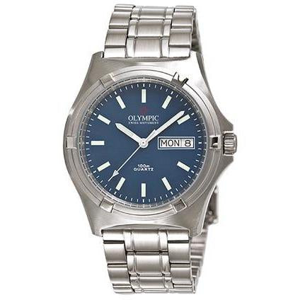 OLYMPIC MEN'S WORKWATCH BLUE INDEX 28765S