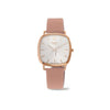 Boccia Ladies Rose gold, blush vegan leather strap 3334-04