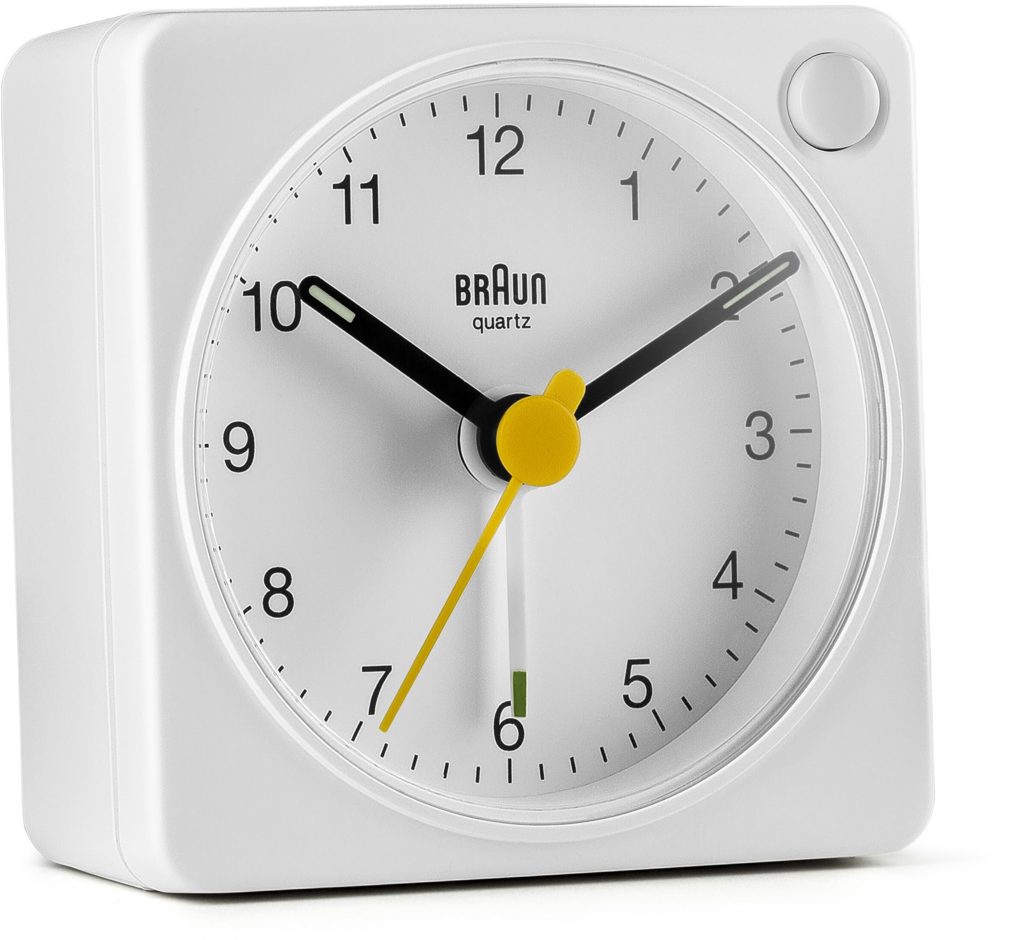 Braun White Alarm Clock BC02XW