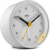 Braun Alarm Clock White BC12W