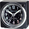 Rhythm alarm clock black CRE820NR02
