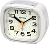 Rhythm alarm clock white CRE847WR03