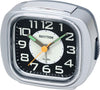Rhythm alarm clock silver CRE847WR19