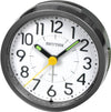 Rhythm alarm clock black CRE849WR02