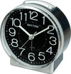 Rhythm alarm clock silver CRE855NR02