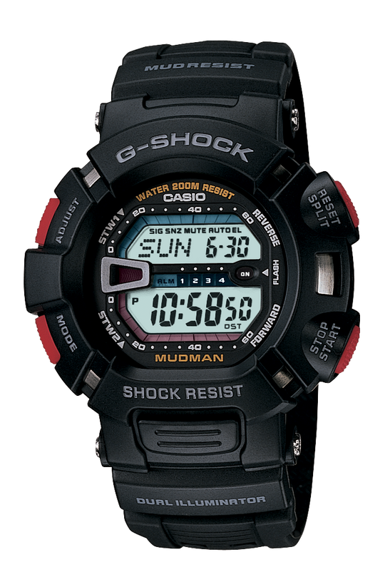 Casio Mens G-SHOCK Mudman Watch G9000-1V