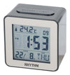 Rhythm Digital alarm clock black LCT076NR02