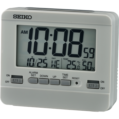Seiko Digital Clock QHL086-N