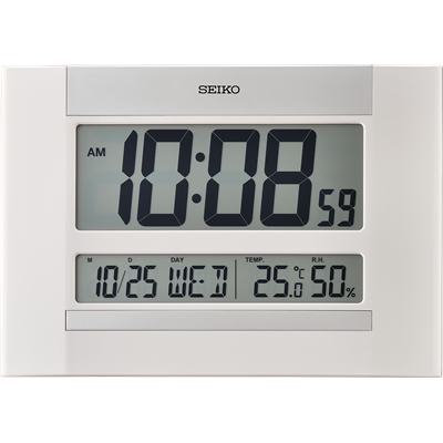 Seiko Digital Clock QHL088-W