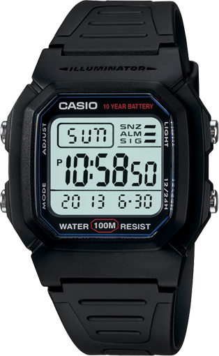 Casio Mens Watch W800H-1AV