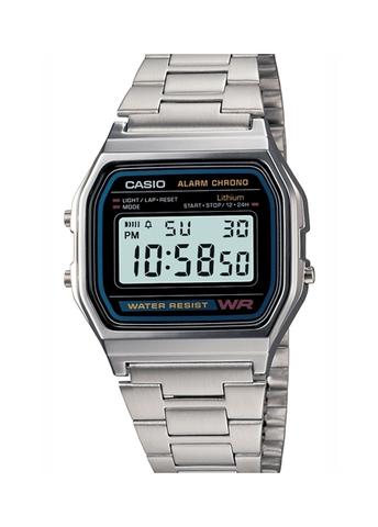 CASIO CLASSIC DIGITAL STAINLESS STEEL A158WA-1A