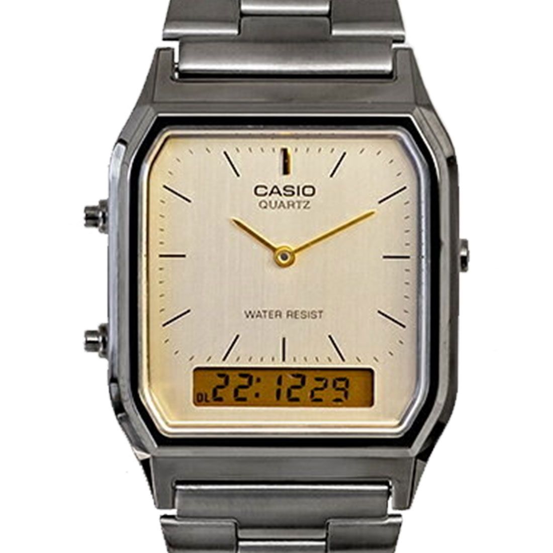 CASIO GENTS VINTAGE DUO WATCH AQ230GG-9A