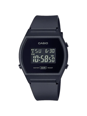 Casio Digital Womens Black LW204-1B