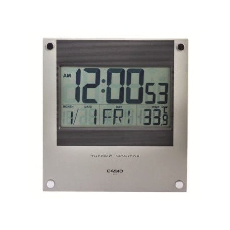 CASIO ID11-1DF WALL CLOCK RECTANGULAR DIGITAL